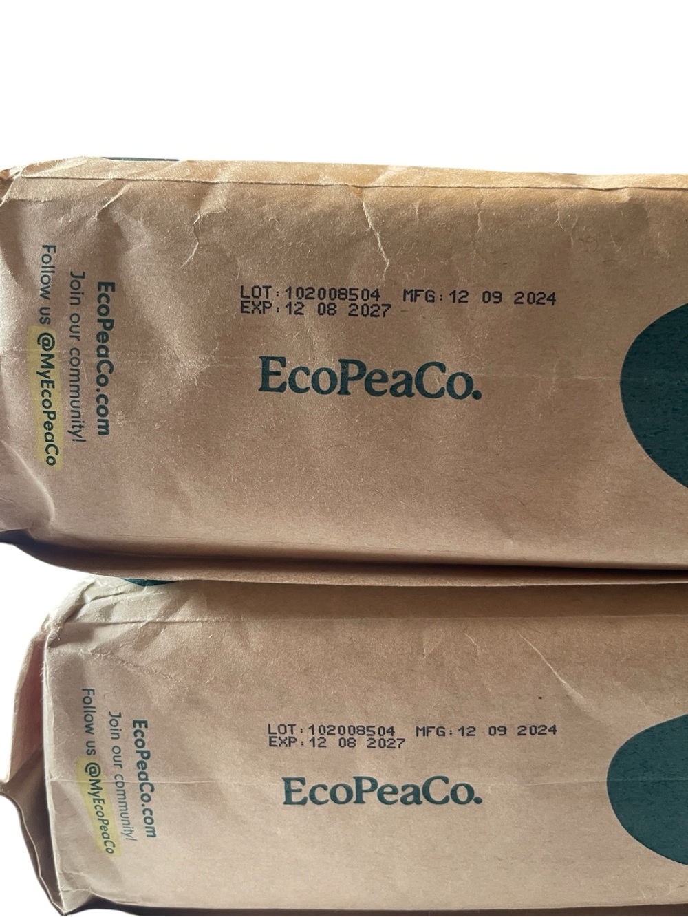 EcoPeaCo Bamboo Diapers For Sensitive Skin Size 4 (22-37 LBS) - Picture 2 of 6